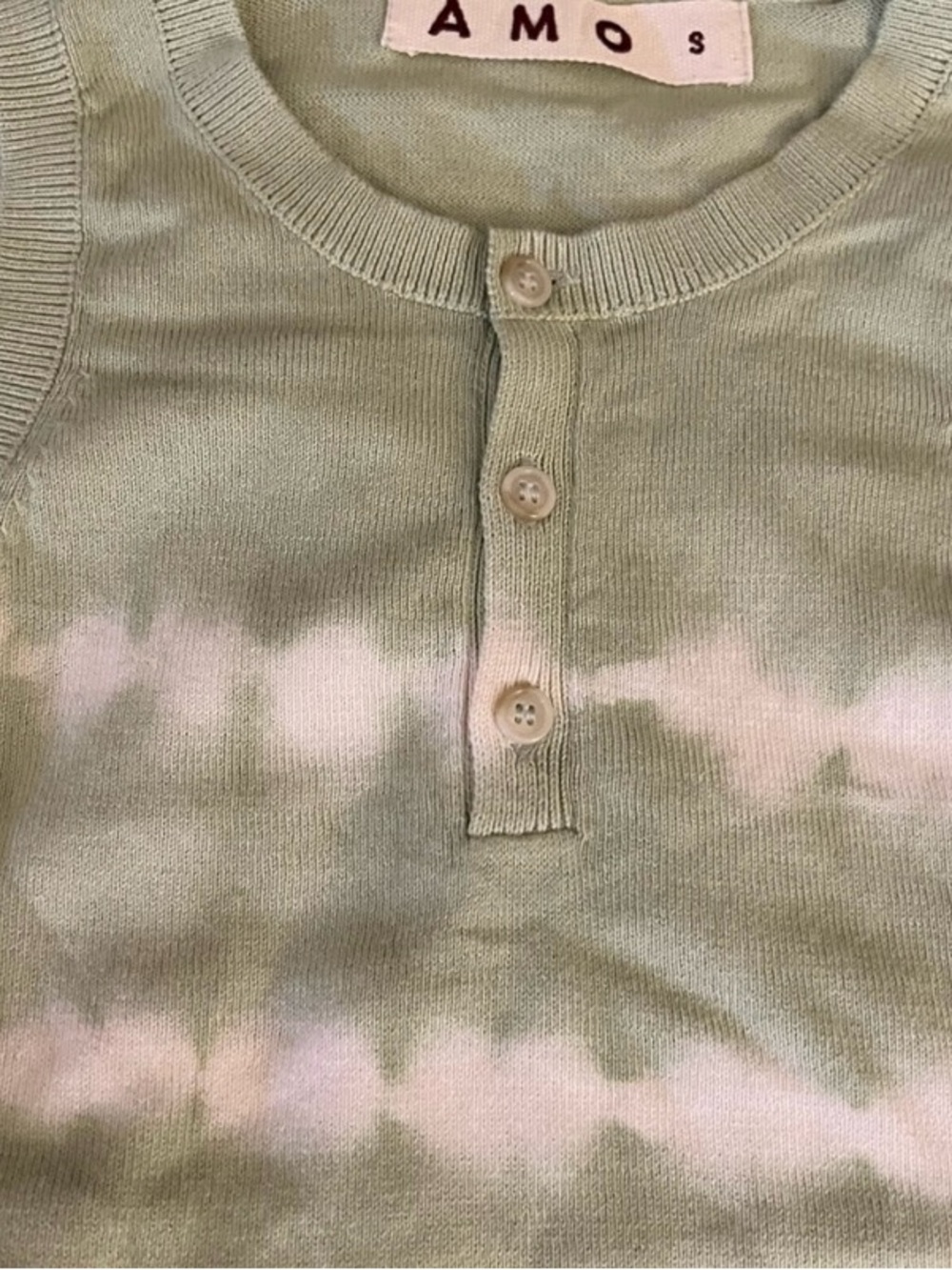 AMO Macha Tie-Dye Knit Top